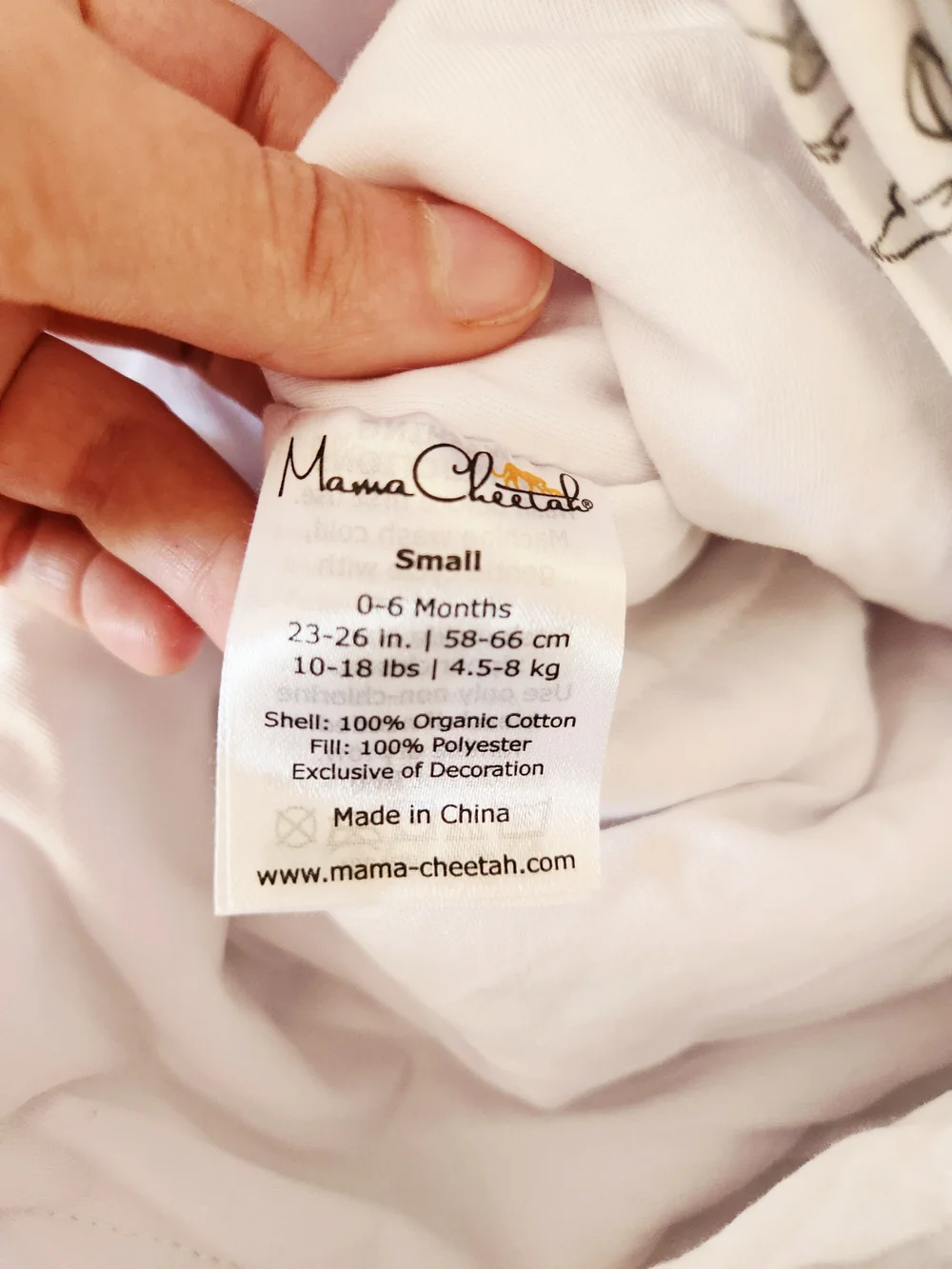 mama cheetah sleeveless grey